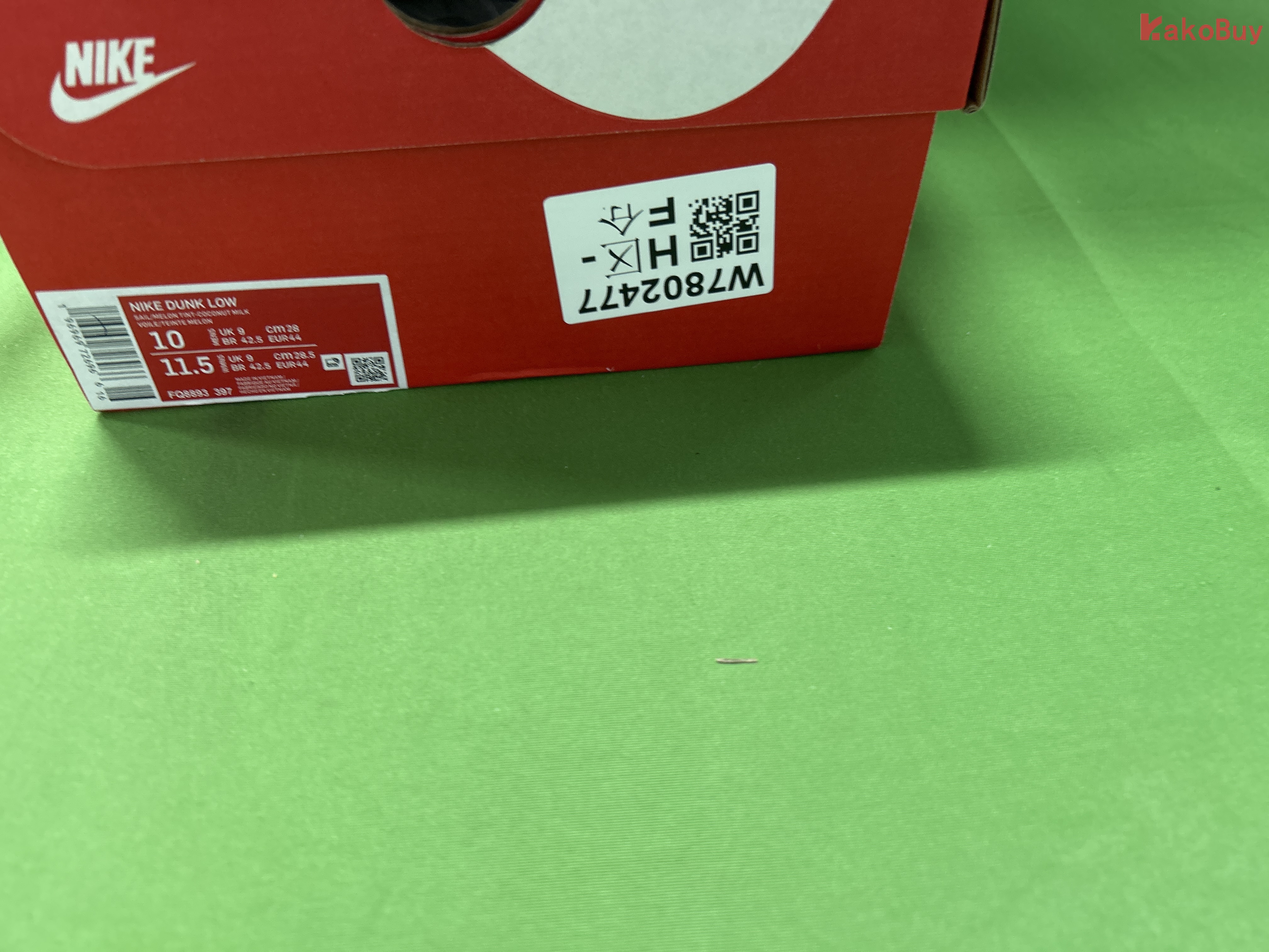 尺码:44