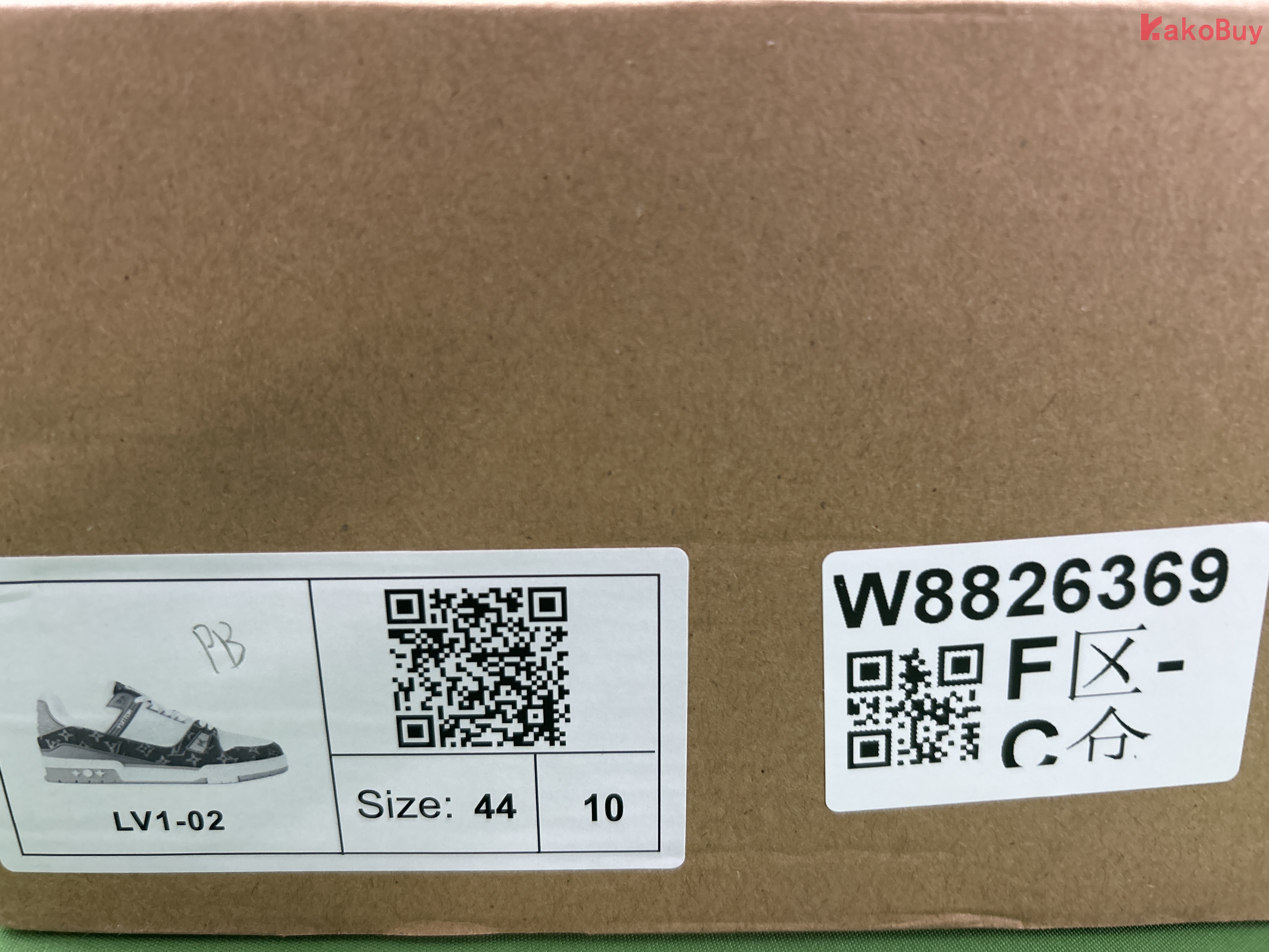 尺码:44