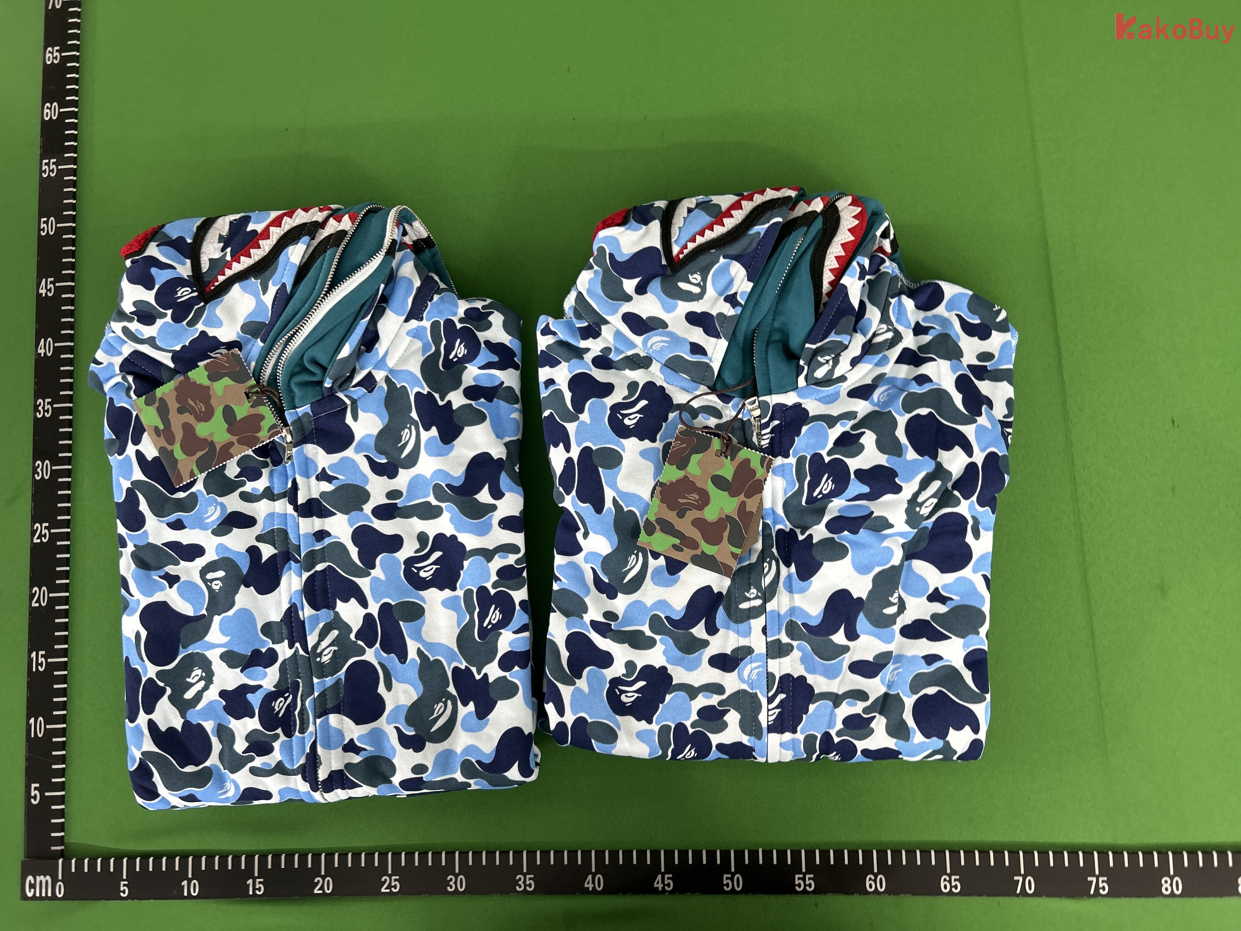 蓝色双帽XX205