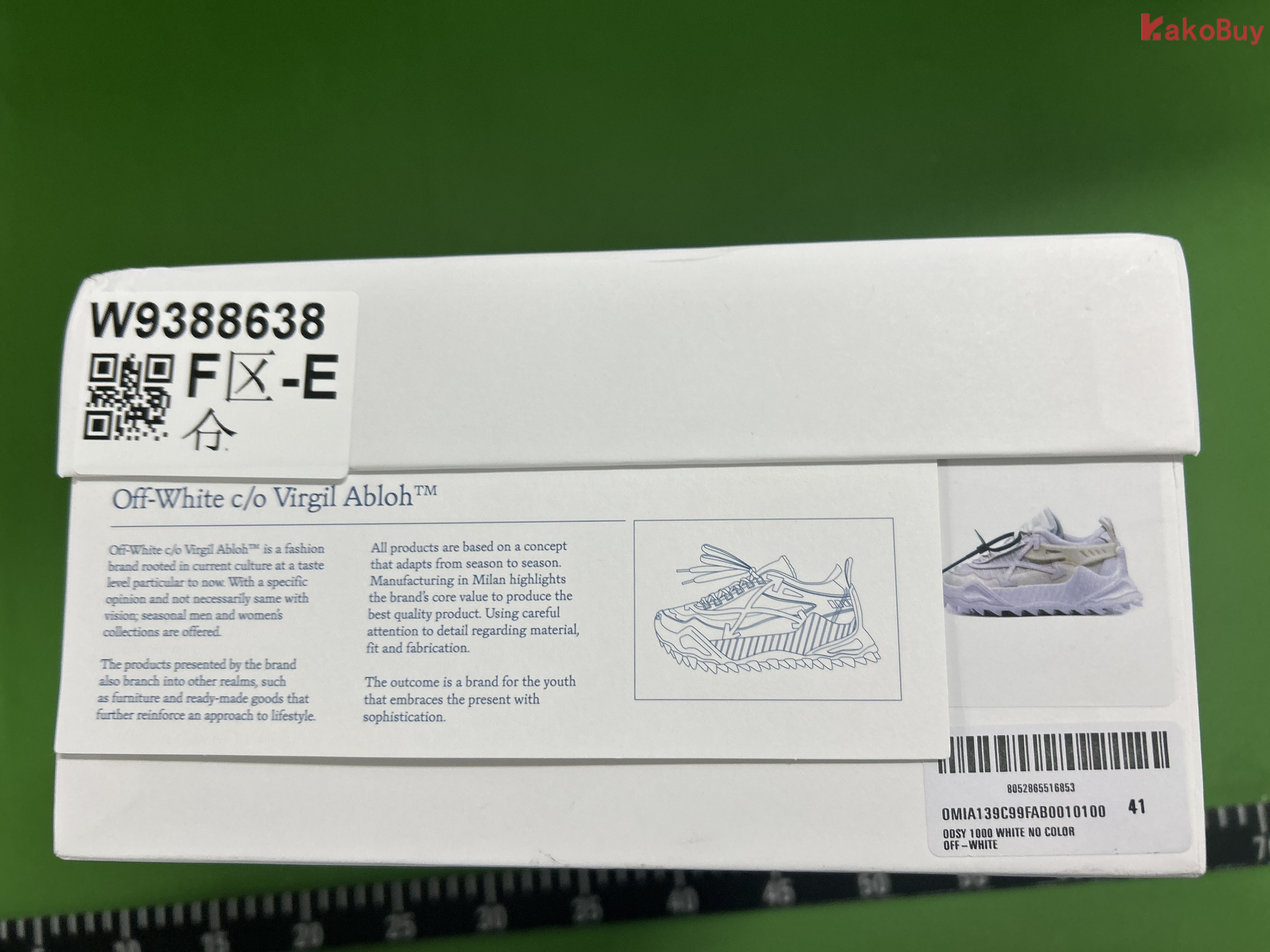 尺码:41