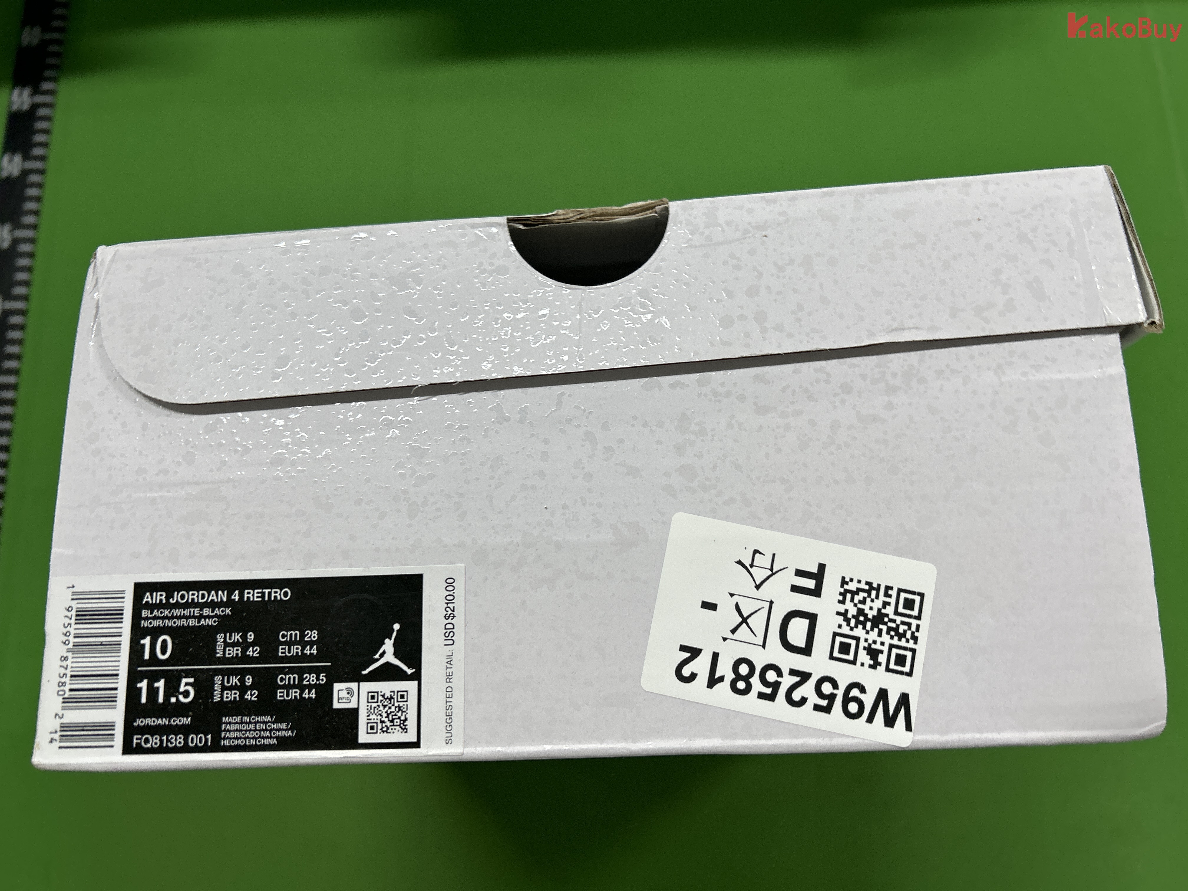 尺码:Us10=44